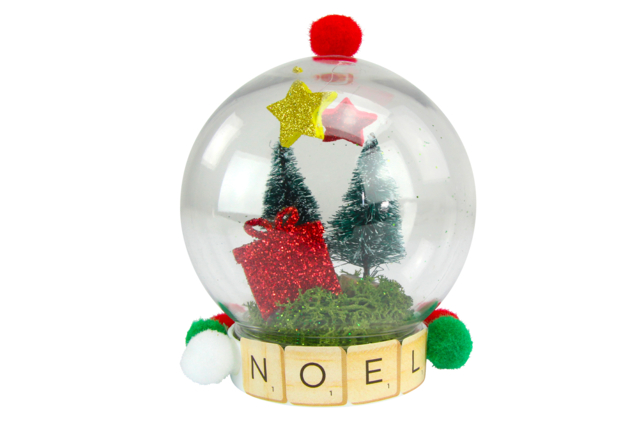 boule à neige noël - Boule à neige, Cloche - 10doigts.fr