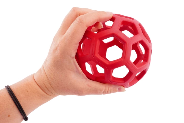 Boule alvéolée - Matériel d'apprentissage et manipulation : l'éveil par le jeu - 10doigts.fr