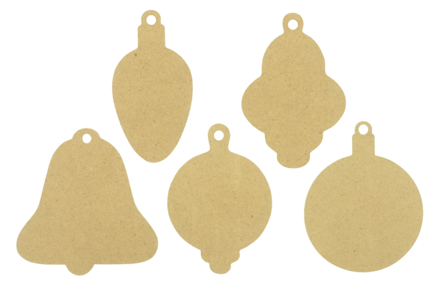 boules de Noël à décorer - Objets en bois Noël - 10doigts.fr