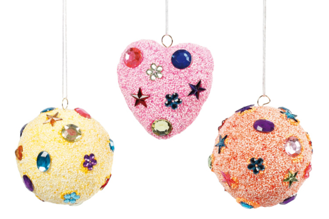 boules de noel foam clay - Pâtes à modeler autodurcissantes - 10doigts.fr