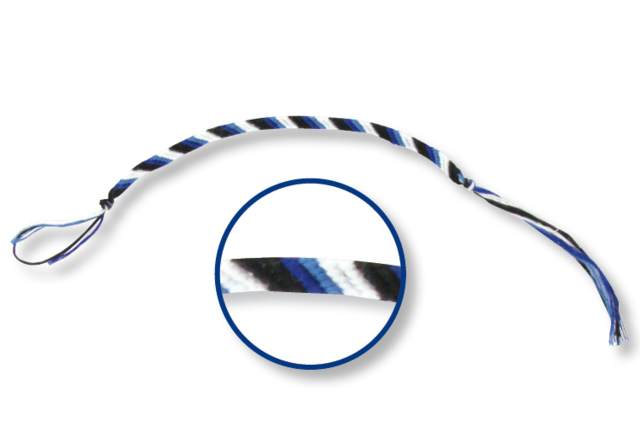 Bracelet brésilien noir - Fils à  broder - 10doigts.fr