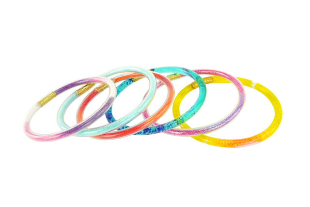 Bracelets tube à remplir paillettes bio - Bracelets - 10doigts.fr