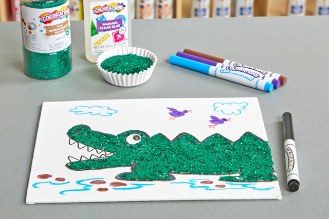 bricolage enfants paillettes DIY - Paillettes - 10doigts.fr
