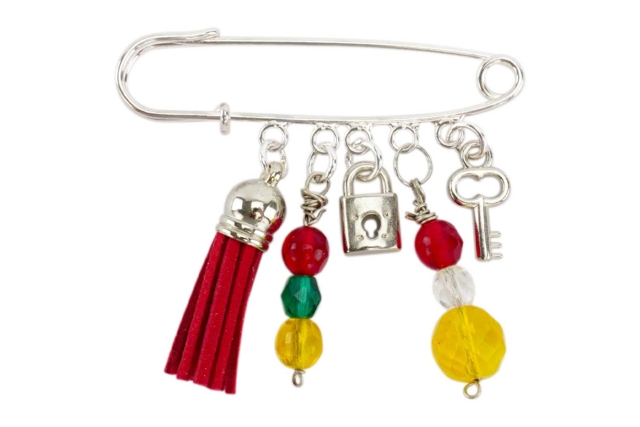 broche bijoux épingle à nourrice - Broches - 10doigts.fr