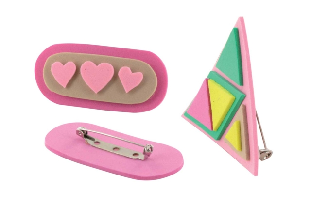 broche en caoutchouc mousse - Broches - 10doigts.fr