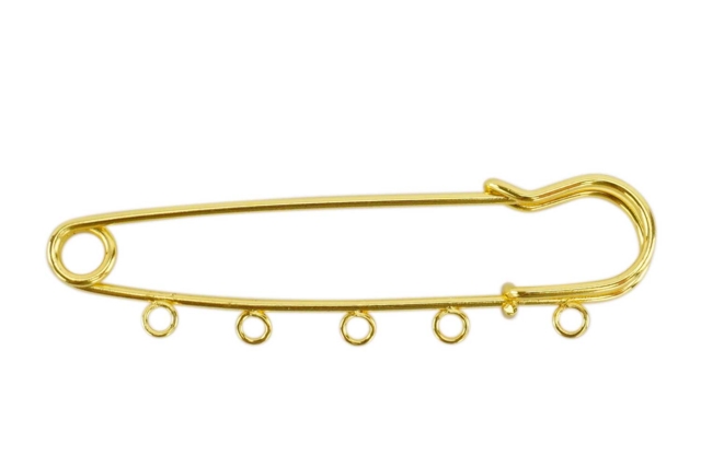 broche épingle à anneaux - Broches - 10doigts.fr