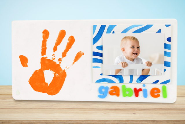 Cadre empreinte de main - Peinture gouache 10doigts : la qualité professionnelle pour les enfants - 10doigts.fr