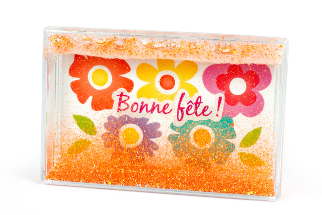 cadre paillettes fleurs - Gommettes Fleurs, Fruits et Légumes - 10doigts.fr