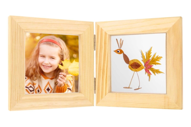 cadre photo herbier - Kits animaux et nature : créez votre propre univers sauvage - 10doigts.fr