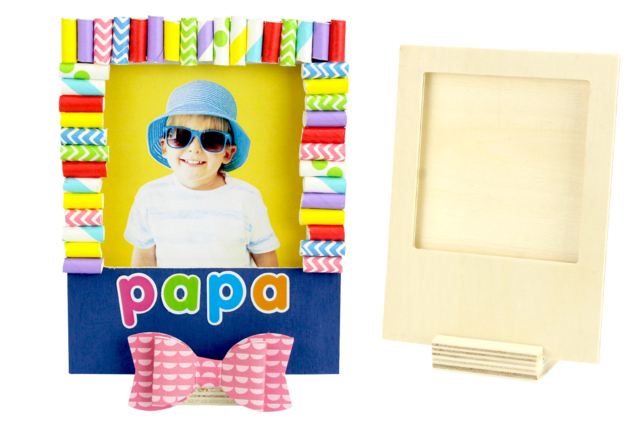 Cadre polaroïd PAPA - Vaisselle jetable et réutilisable - 10doigts.fr