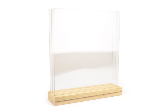 cadre verre grand format - Cadres photos en bois - 10doigts.fr