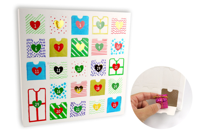 calendrier chocolats - Calendriers de l'Avent - 10doigts.fr