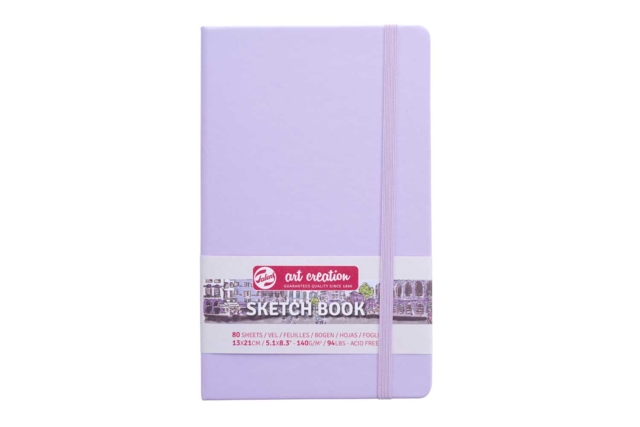 Carnet de Croquis 13 x 21 cm - Lilas - Carnets de dessin pour les croquis, esquisses et le dessin nomade - 10doigts.fr
