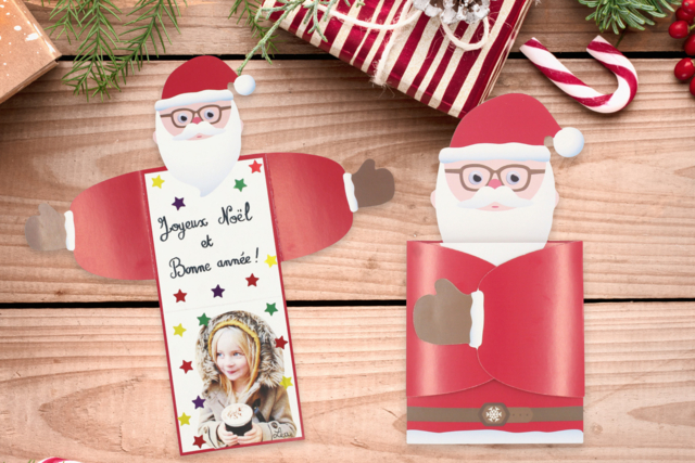 Carte de Noël - Kits créatifs de Noël pour les enfants - 10doigts.fr