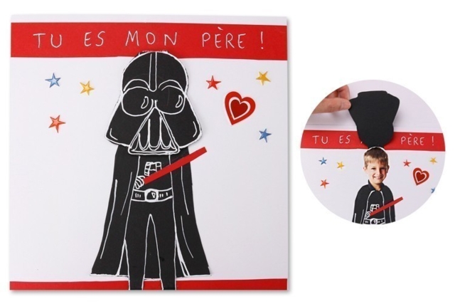 Carte "TU ES MON PÈRE" - Stickers fantaisies : personnalisez toutes vos créations - 10doigts.fr