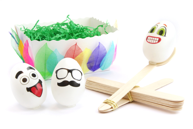 Catapulte à oeufs (de Pâques) - Objets bois pour la cuisine - 10doigts.fr