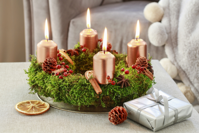 Centre de table de Noël - Formes à décorer - Polystyrène - 10doigts.fr