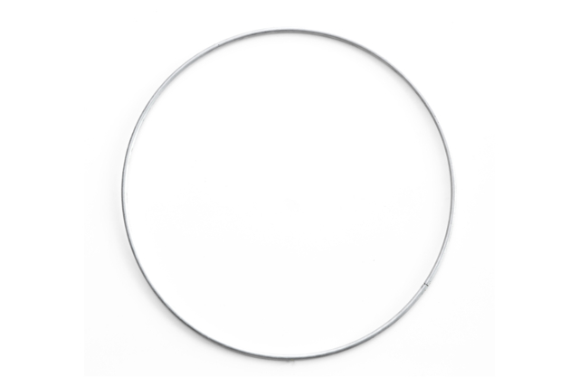 cercle en acier 30 cm - Supports en Métal - 10doigts.fr