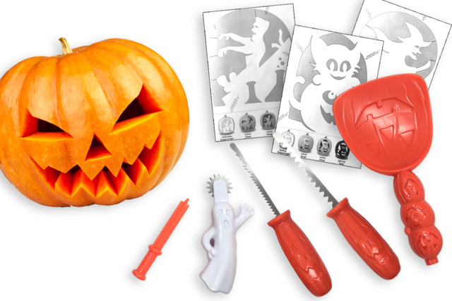 citrouille halloween - Kits créatifs Halloween - 10doigts.fr