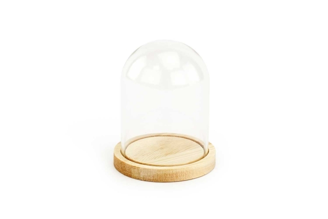 Cloche Verre  - Boule à neige, Cloche - 10doigts.fr