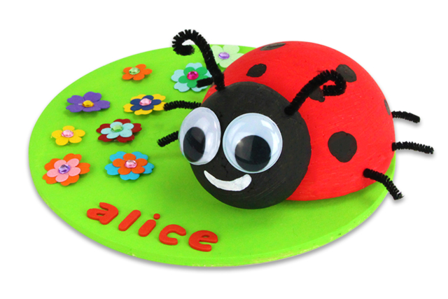 Coccinelle du printemps - Marqueurs POSCA : la référence mondiale de la peinture nomade - 10doigts.fr