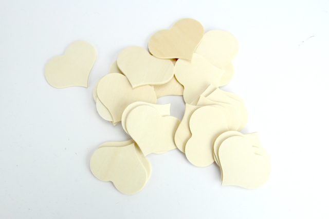 coeur arabesque bois - Déco en bois brut - 10doigts.fr