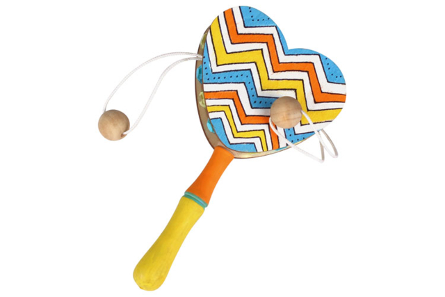 Coeur Tam-Tam - Instruments en bois - 10doigts.fr