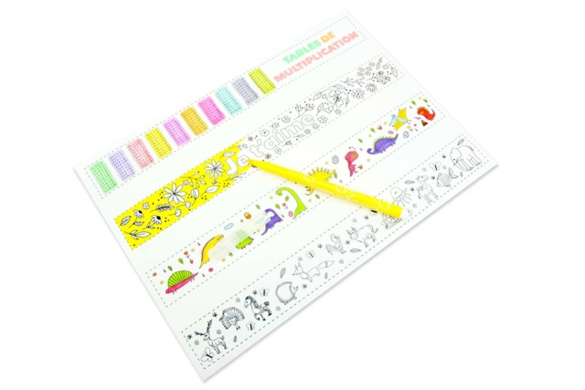 coloriage regle - Plastique Transparent - 10doigts.fr