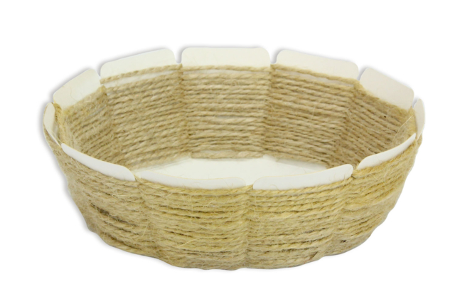 corbeille sisal - Raphia et fibres naturelles pour vos créations - 10doigts.fr