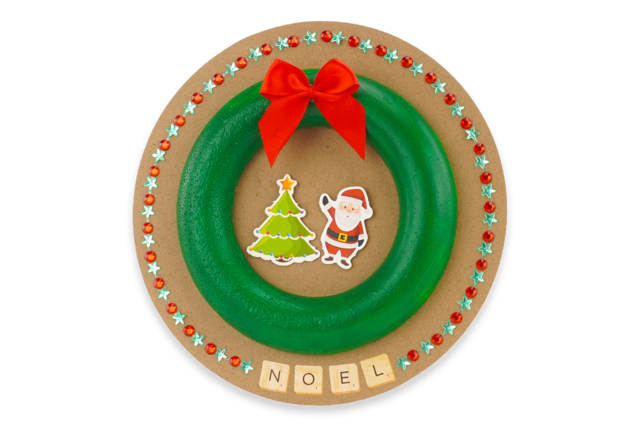 couronne de Noël - Couronnes de Noël - 10doigts.fr