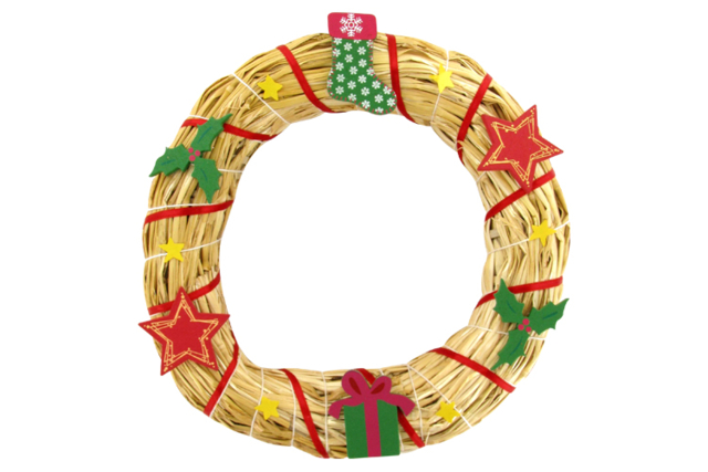 couronne - Déco en bois peints - 10doigts.fr