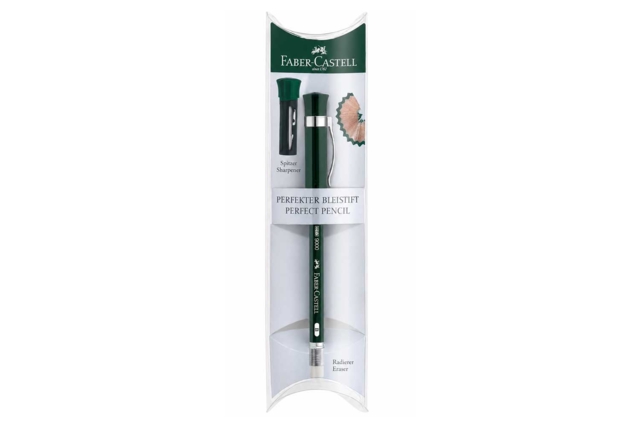 CRAYON Perfect Pencil Castell 9000, Faber-Castell - Crayons graphite et mines pour le dessin - 10doigts.fr