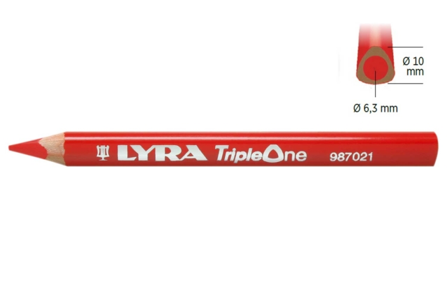 Crayons de couleur Triple-One - 12 crayons - Crayons de couleur pour enfants : du premier gribouillage au dessin d'artiste - 10doigts.fr