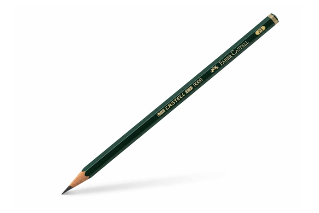 Crayons graphite Castell 9000, - Crayons graphite et mines pour le dessin - 10doigts.fr