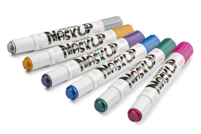 crayons maquillages carioca métalisés - Maquillage créatif pour enfants - 10doigts.fr