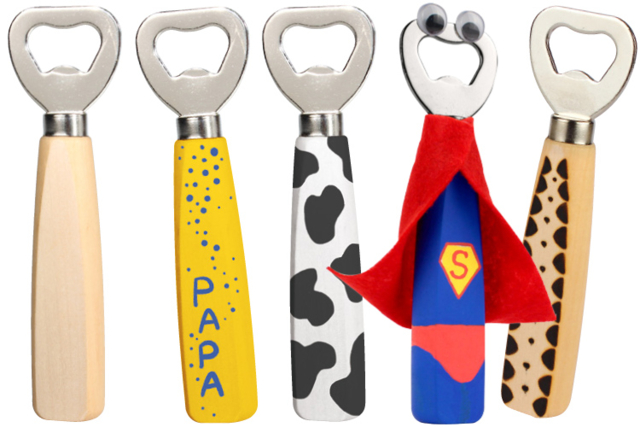Décapsuleur - Objets bois pour la cuisine - 10doigts.fr