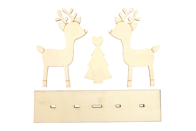 Decoration Noel Enfant Scene - Objets en bois Noël - 10doigts.fr