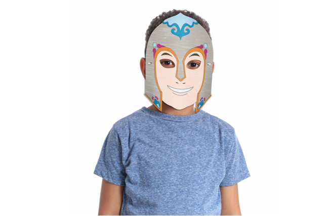 deguisement chevalier - Masques créatifs enfants - 10doigts.fr