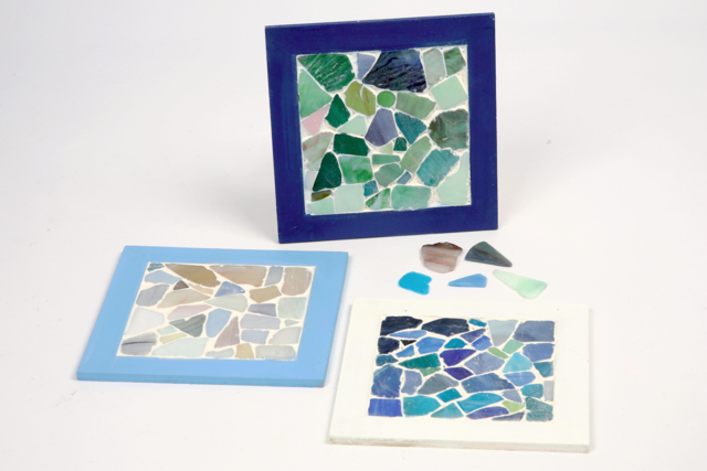 Dessous de plat en mosaïques - Mosaïques en verre - 10doigts.fr