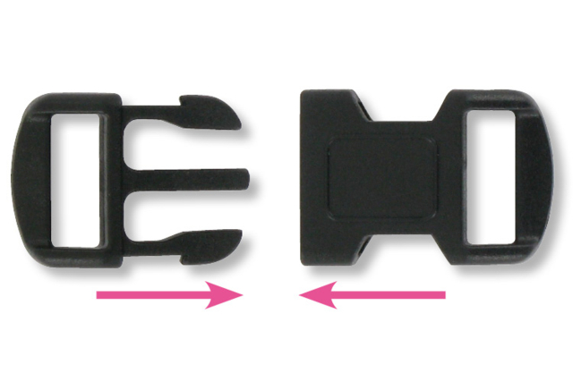 Fermoir boucle rapide - Clips et mousquetons : les finitions pour vos accessoires DIY - 10doigts.fr
