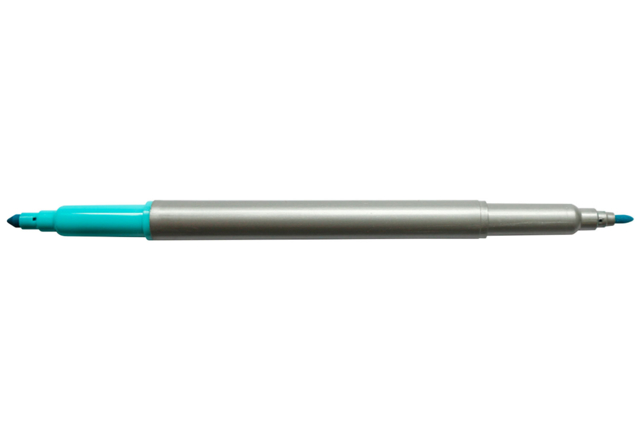 feutre bleu double pointe - Feutres pointes moyennes : l'outil polyvalent pour le dessin et l'école - 10doigts.fr