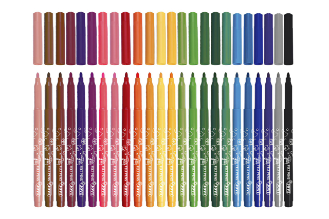 feutres JOVI pointe moyenne - Feutres pointes moyennes : l'outil polyvalent pour le dessin et l'école - 10doigts.fr