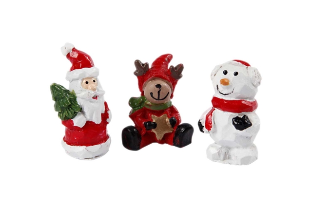 figurine noel - Petites décorations de Noël - 10doigts.fr