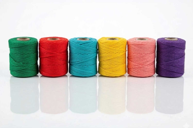fil coton bobine - Fils pour bracelets brésiliens - 10doigts.fr