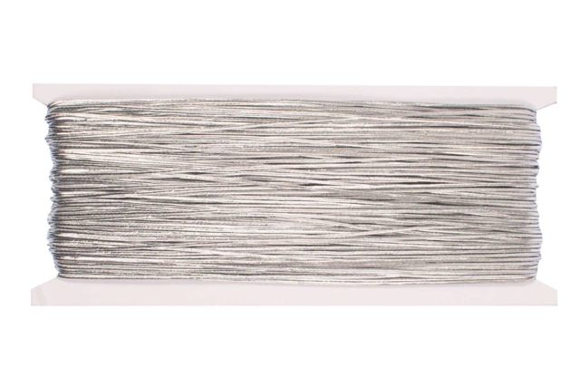 fil élastique argent Ø 1 mm 50 m - Fils élastiques - 10doigts.fr