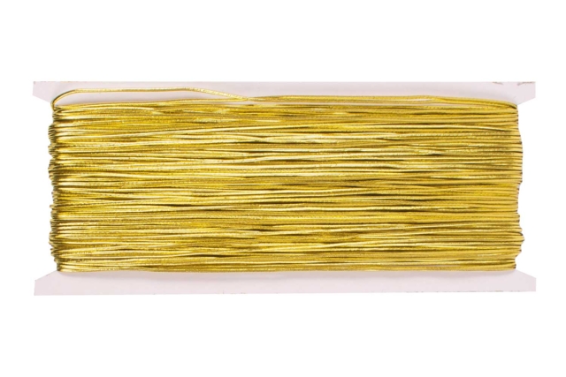 fil élastique doré Ø 1 mm x 50 m - Fils élastiques - 10doigts.fr