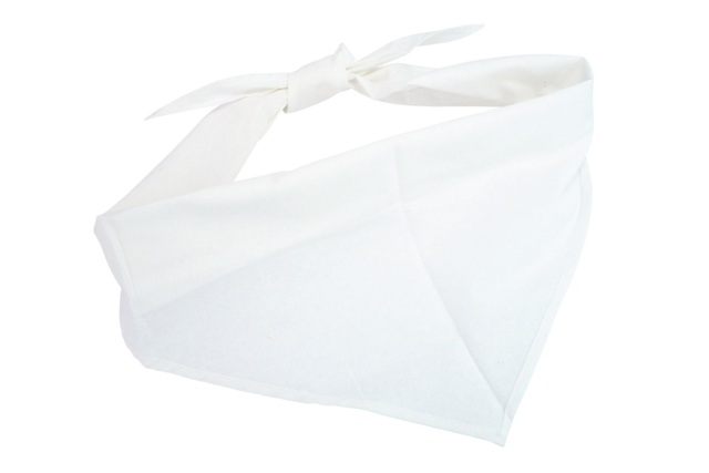 Foulard en coton blanc - Coton, lin - Textiles - 10doigts.fr