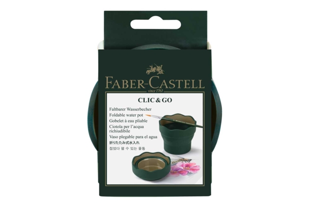 Gobelet à eau Clic&Go - Palettes & accessoires - 10doigts.fr