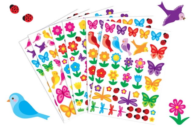 Gommettes printanières -260 gommettes  - Gommettes saisons : des autocollants pour toute l’année - 10doigts.fr