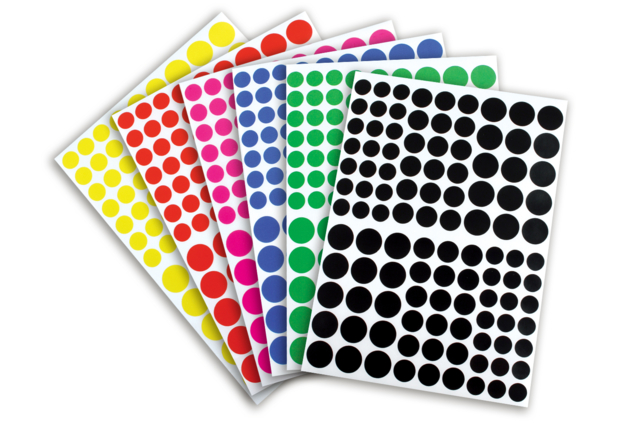 gommettes rondes - Gommettes formes assorties : un univers pour créer sans limite - 10doigts.fr